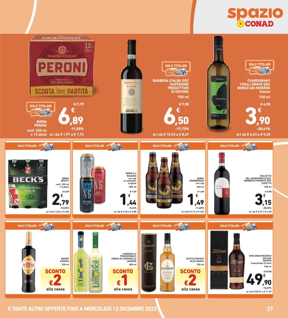 volantino Conad 1 dicembre 2023 pagina 27