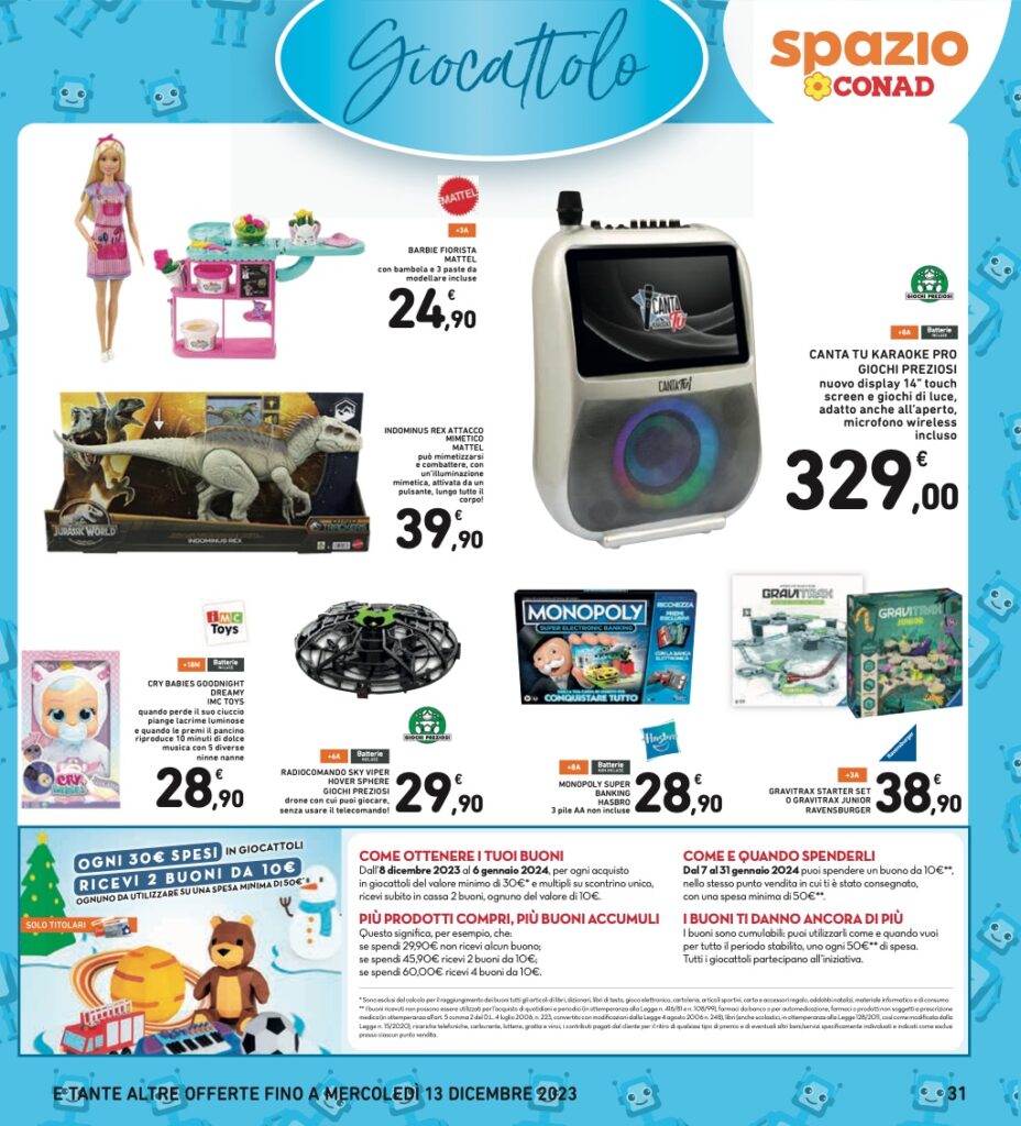 volantino Conad 1 dicembre 2023 pagina 31