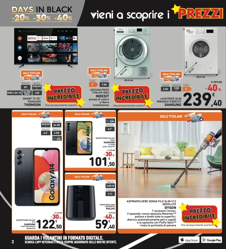 volantino Conad Black Friday 2023 pagina 02