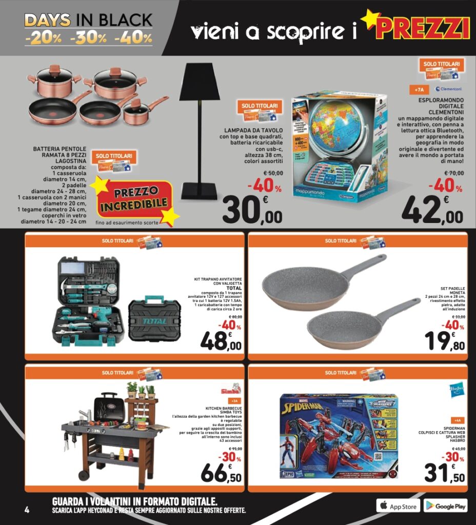 volantino Conad Black Friday 2023 pagina 04