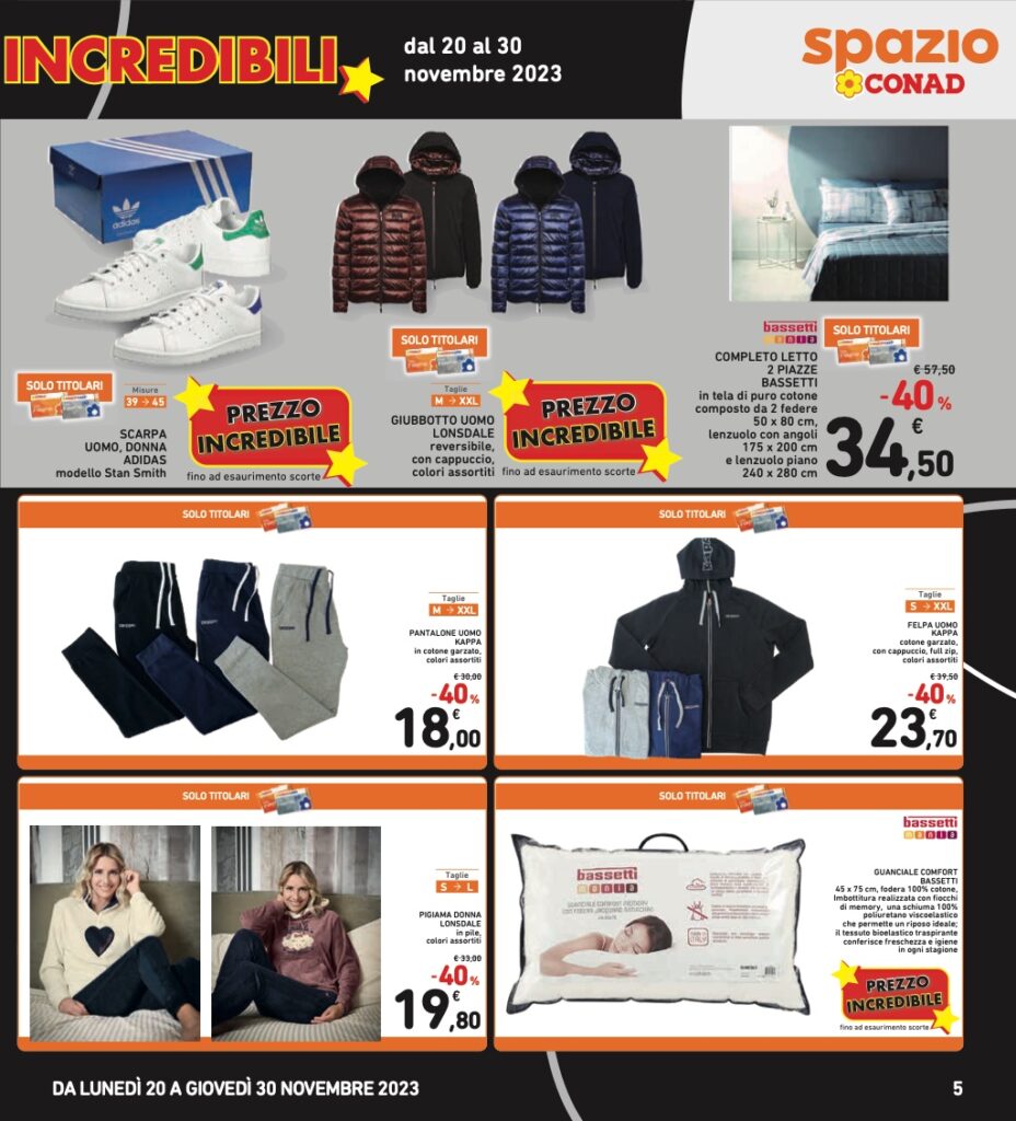 volantino Conad Black Friday 2023 pagina 05