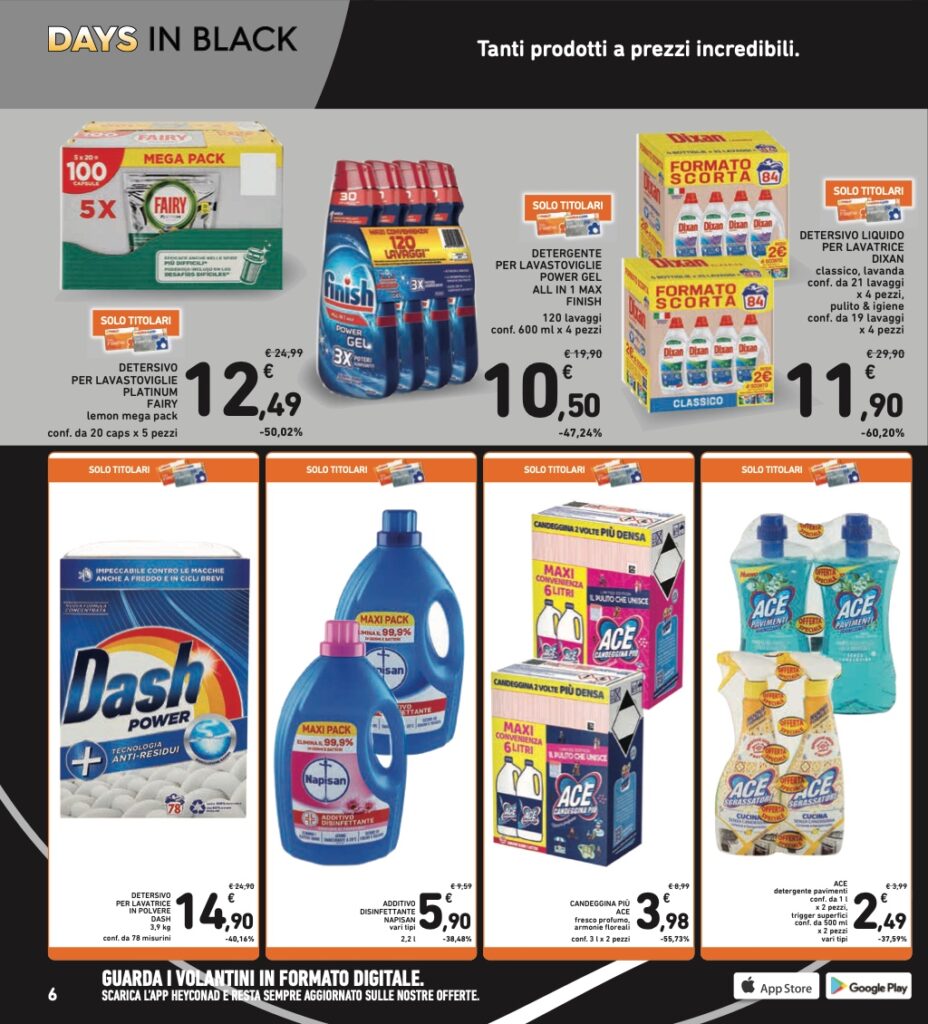 volantino Conad Black Friday 2023 pagina 06