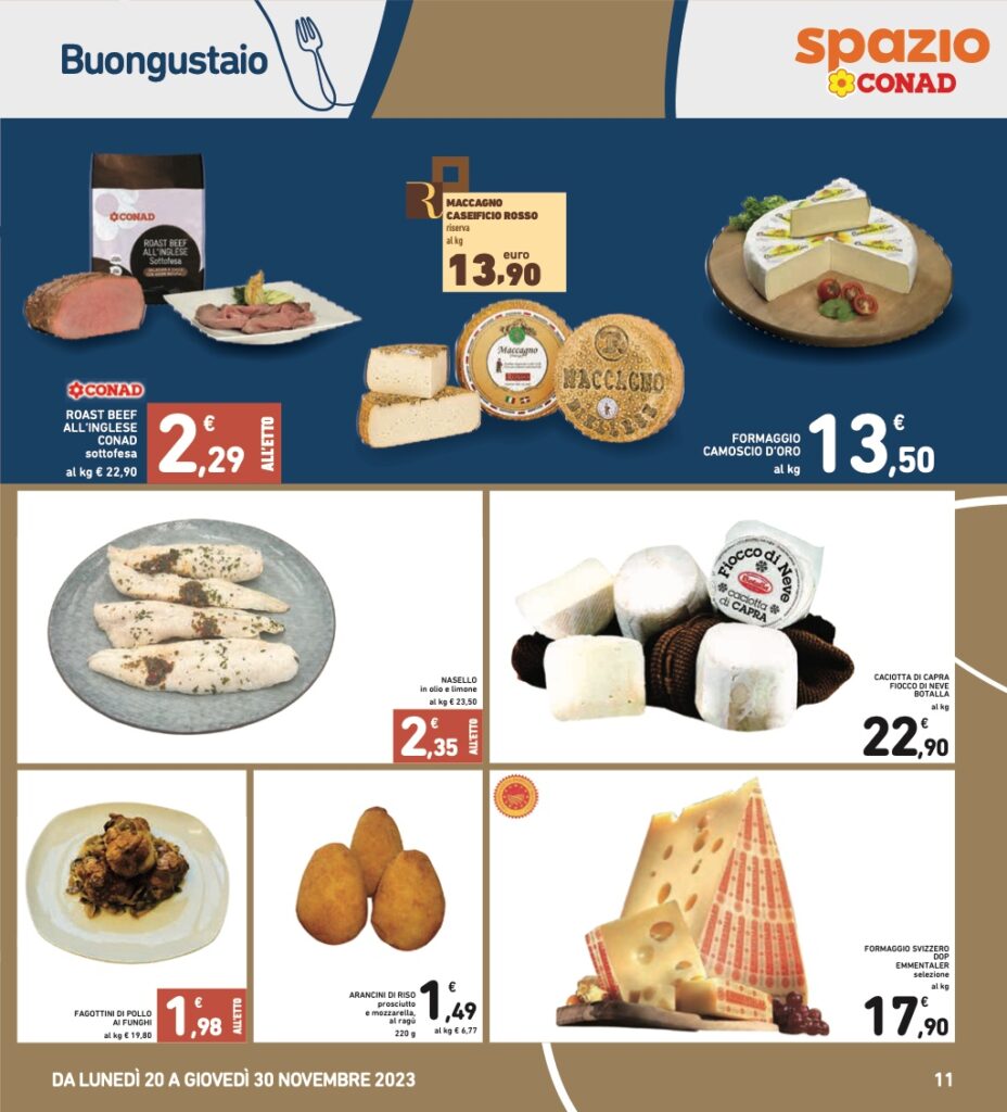 volantino Conad Black Friday 2023 pagina 11