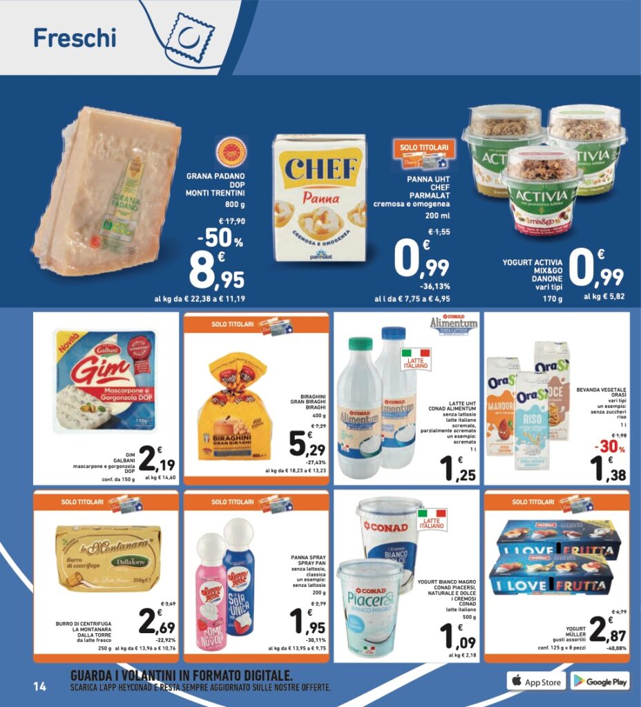 volantino Conad Black Friday 2023 pagina 14