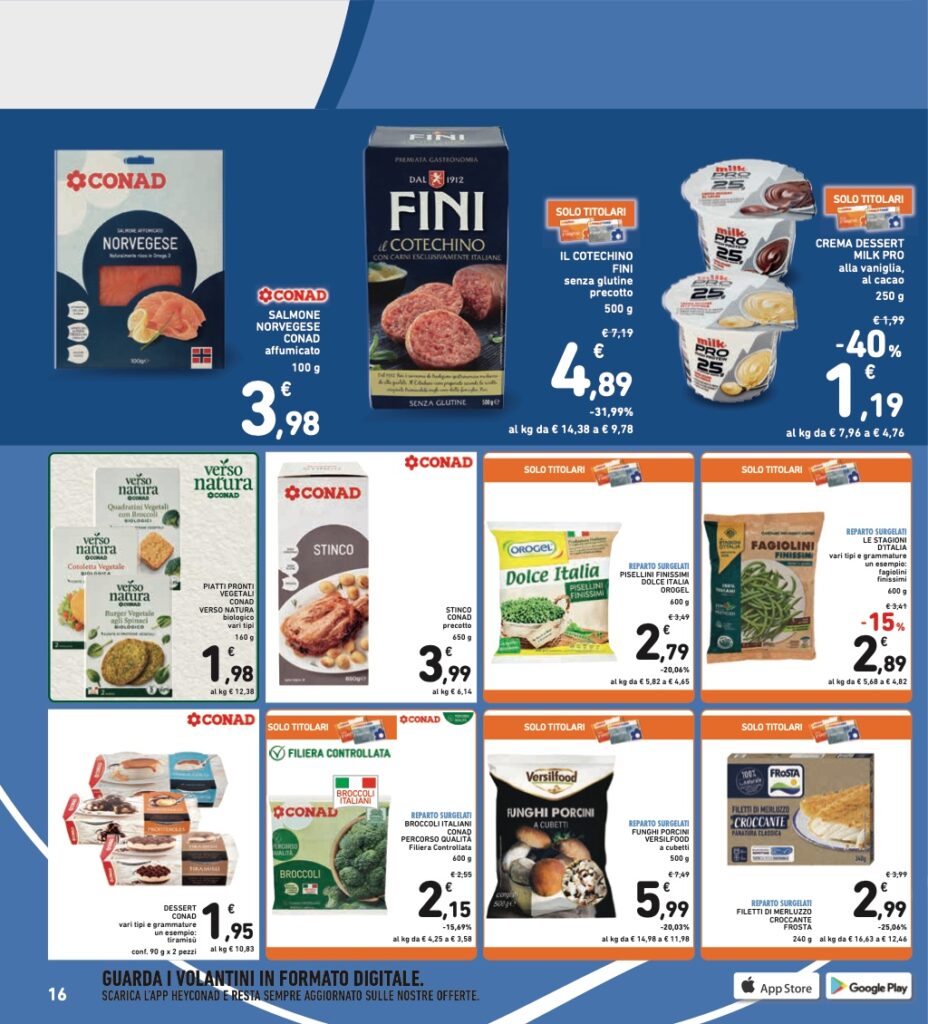 volantino Conad Black Friday 2023 pagina 16
