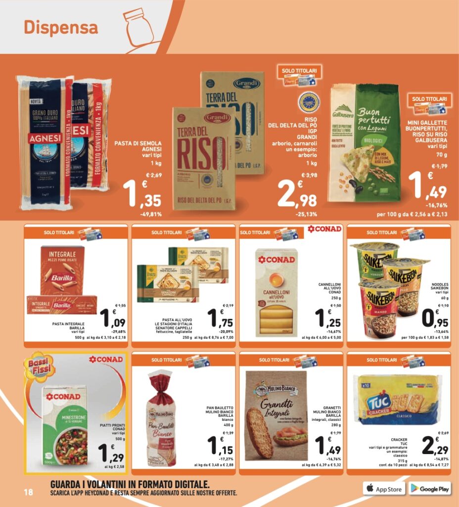 volantino Conad Black Friday 2023 pagina 18