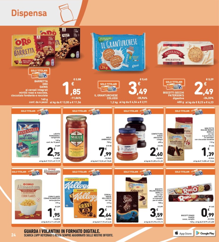 volantino Conad Black Friday 2023 pagina 24
