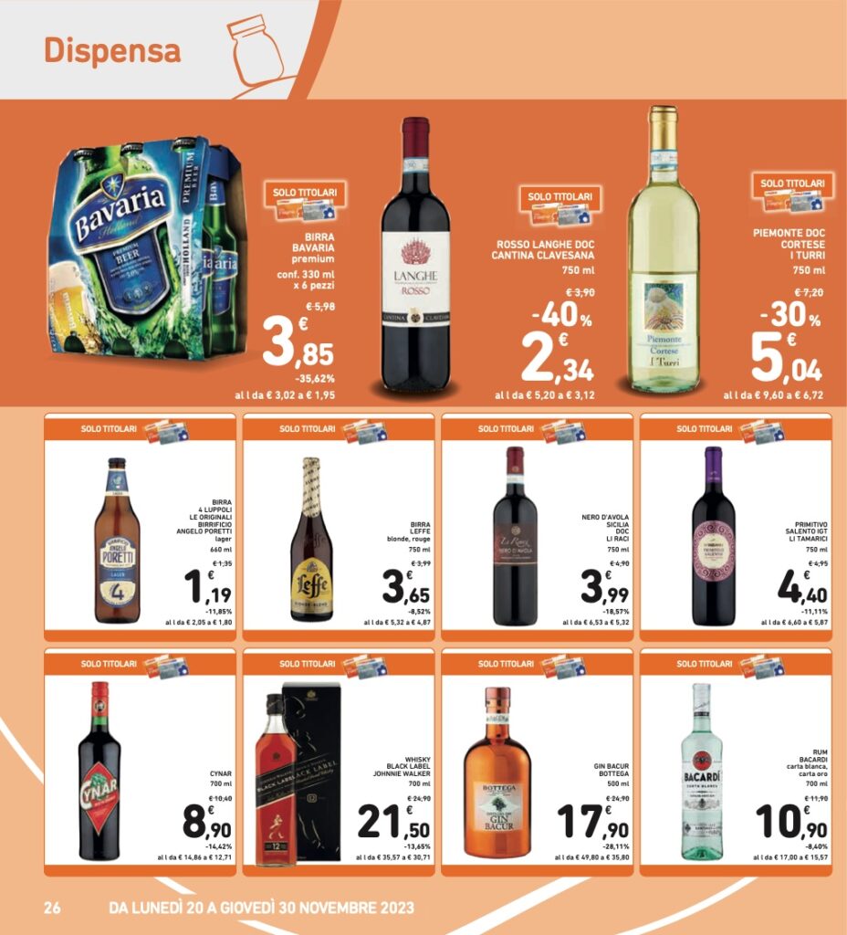 volantino Conad Black Friday 2023 pagina 26