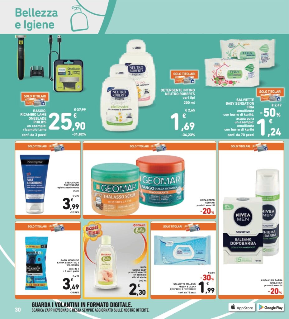 volantino Conad Black Friday 2023 pagina 30