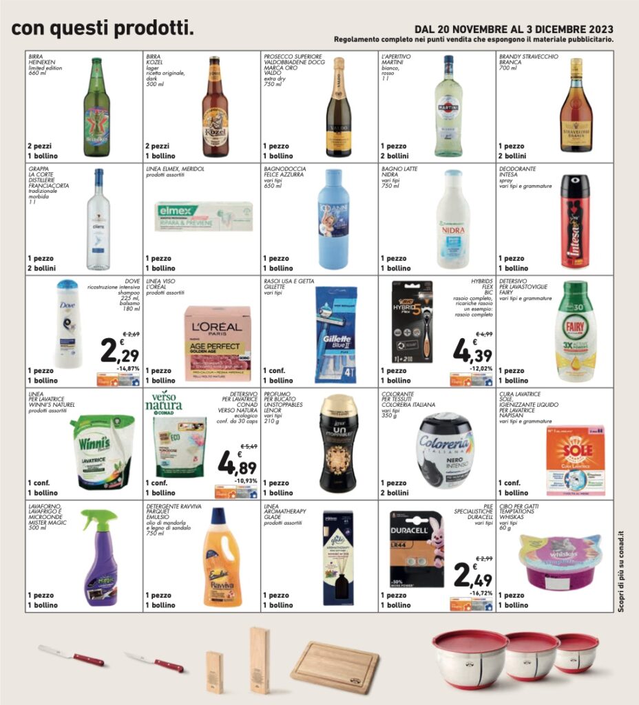 volantino Conad Black Friday 2023 pagina 39