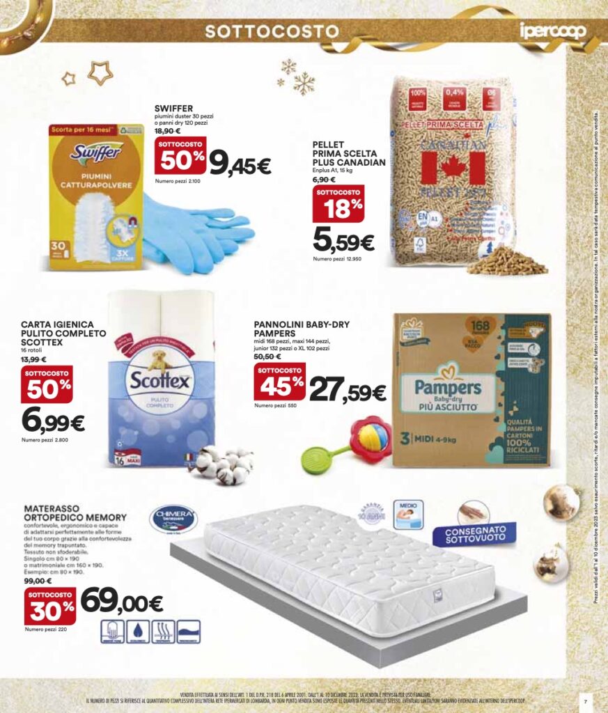volantino Coop Lombardia sottocosto 1 dicembre 2023 pagina 07