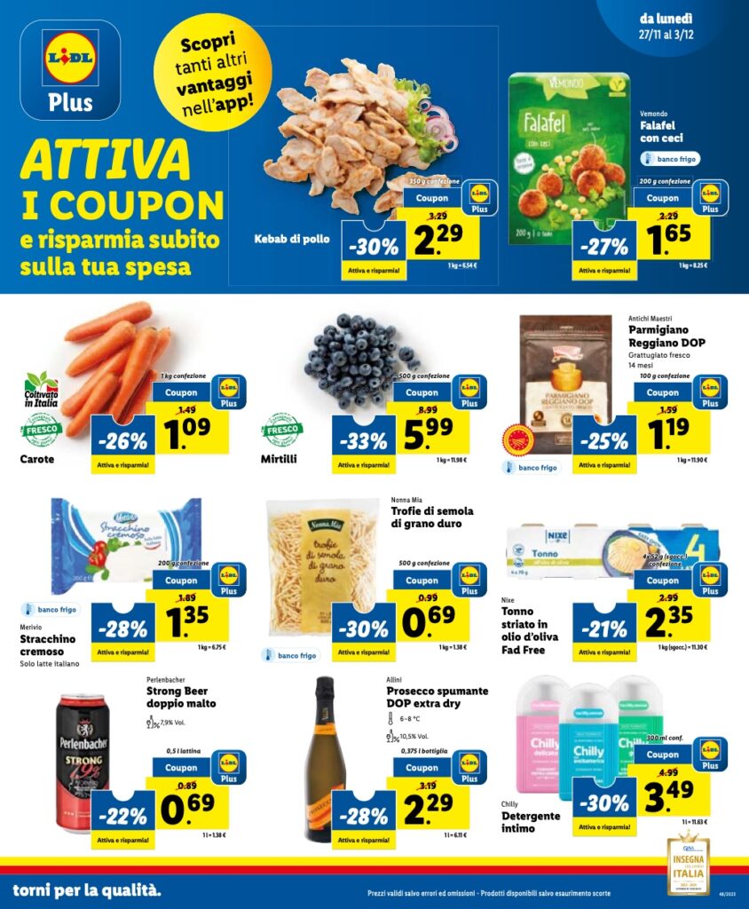 volantino Lidl 27 novembre 2023 pagina 11