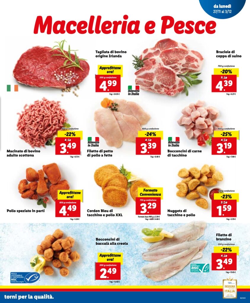 volantino Lidl 27 novembre 2023 pagina 13