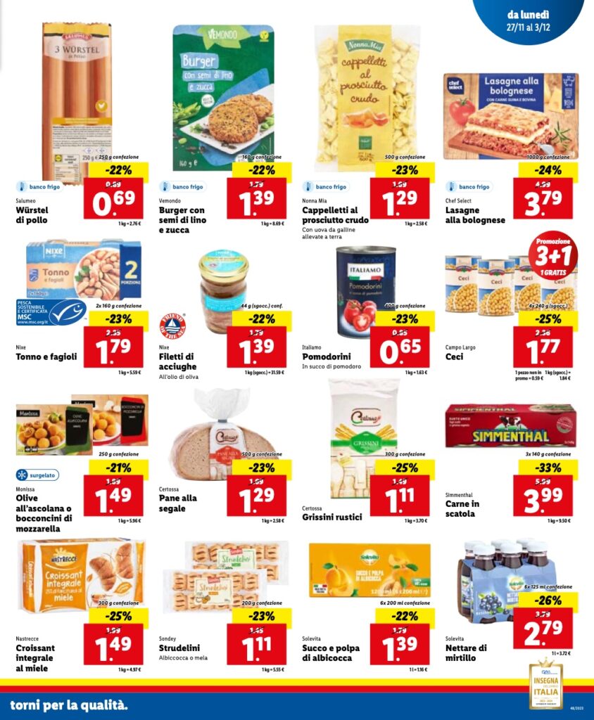 volantino Lidl 27 novembre 2023 pagina 15