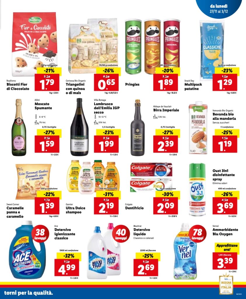 volantino Lidl 27 novembre 2023 pagina 17