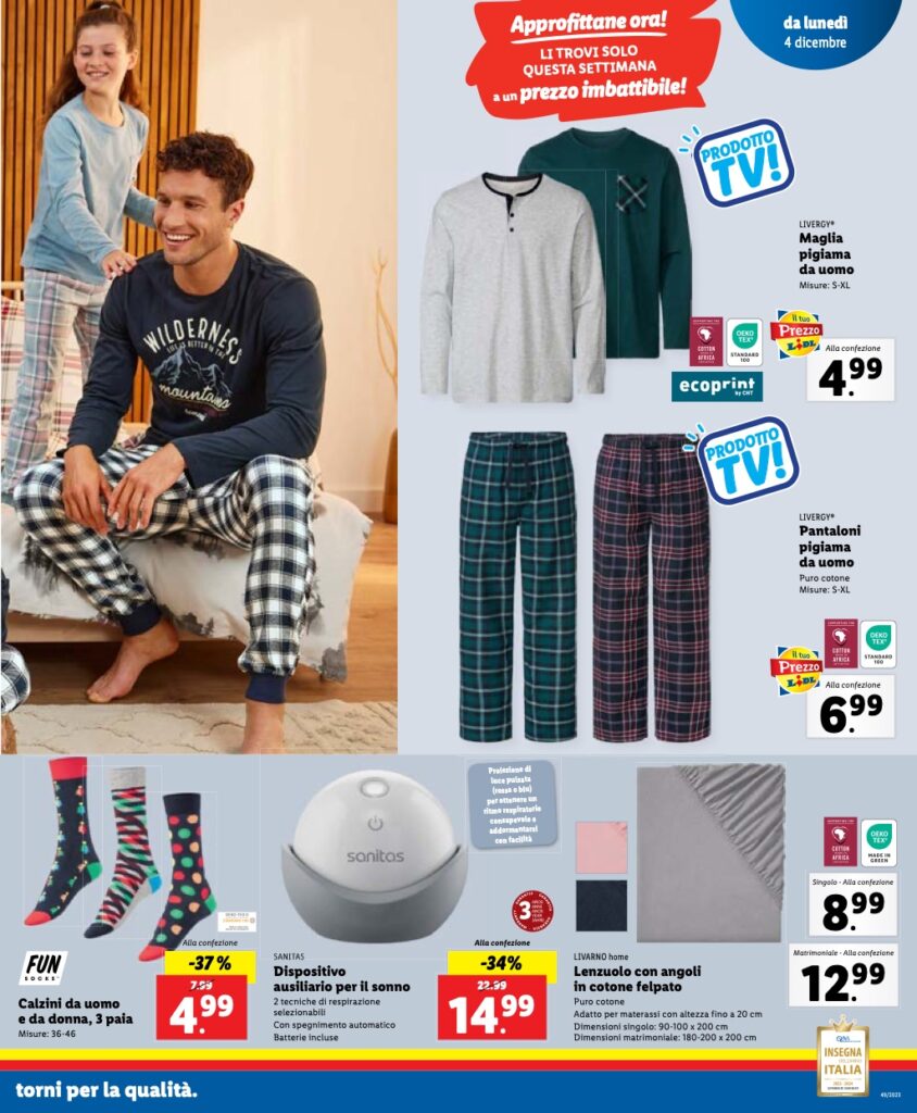 volantino Lidl 4 dicembre 2023 pagina 21