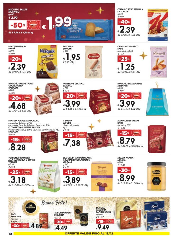 volantino sottocosto Bennet 30 novembre 2023 pagina 12