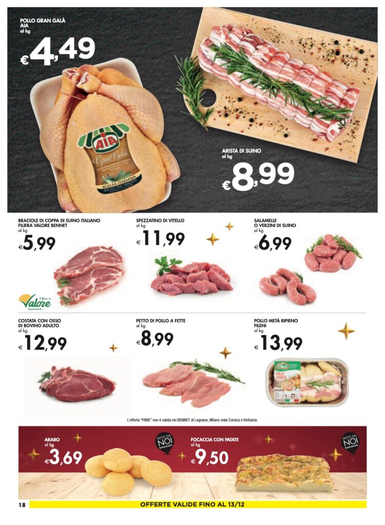 volantino sottocosto Bennet 30 novembre 2023 pagina 18