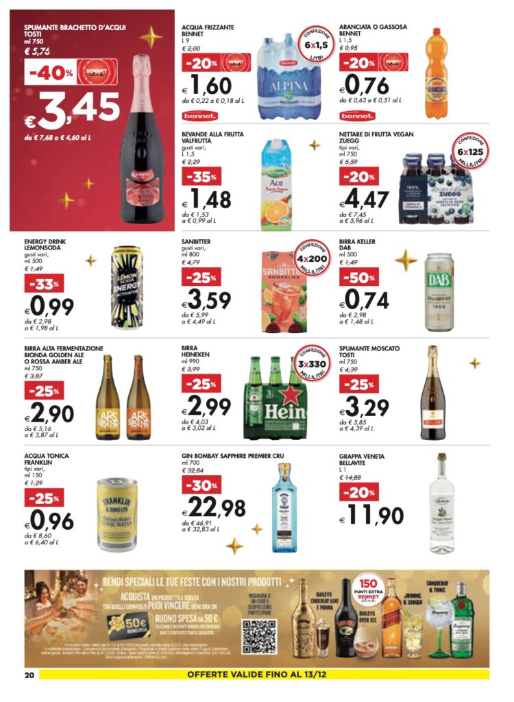 volantino sottocosto Bennet 30 novembre 2023 pagina 20