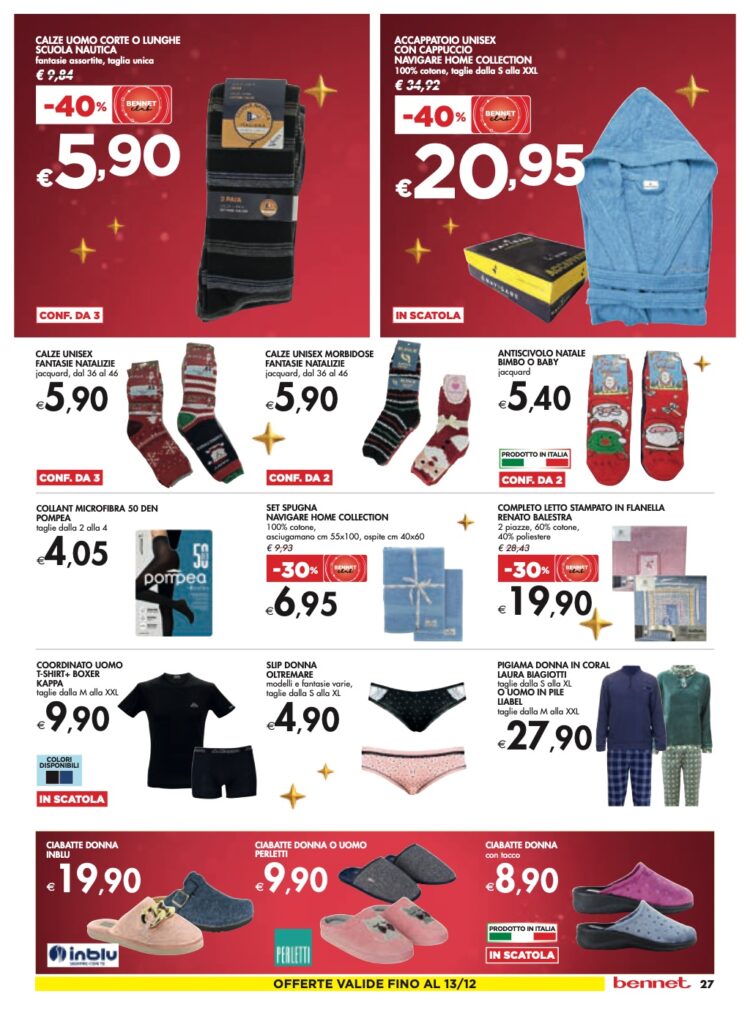 volantino sottocosto Bennet 30 novembre 2023 pagina 27