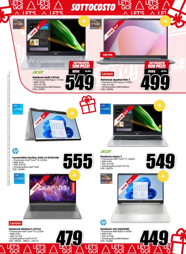 sottocosto MediaWorld 8 dicembre 2023 pagina 09