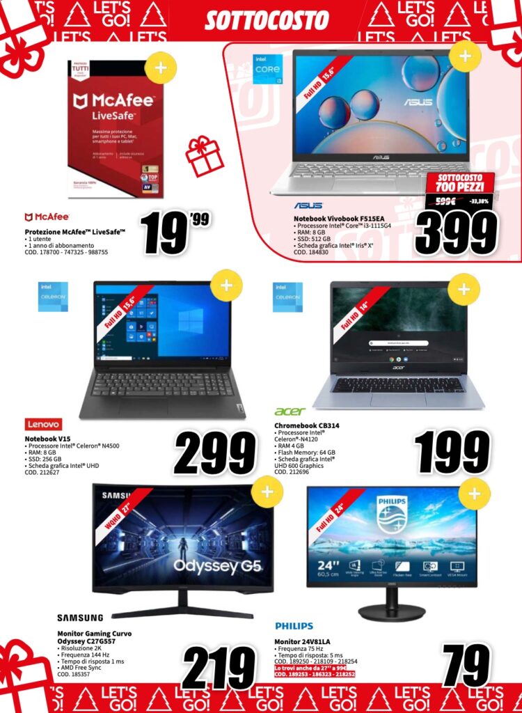 sottocosto MediaWorld 8 dicembre 2023 pagina 10