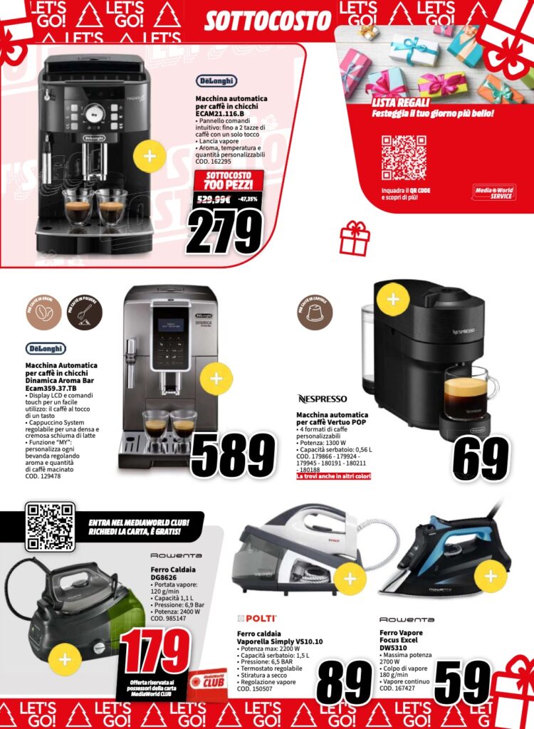 sottocosto MediaWorld 8 dicembre 2023 pagina 25