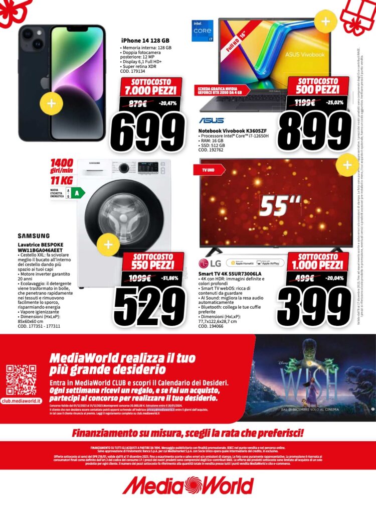 sottocosto MediaWorld 8 dicembre 2023 pagina 28