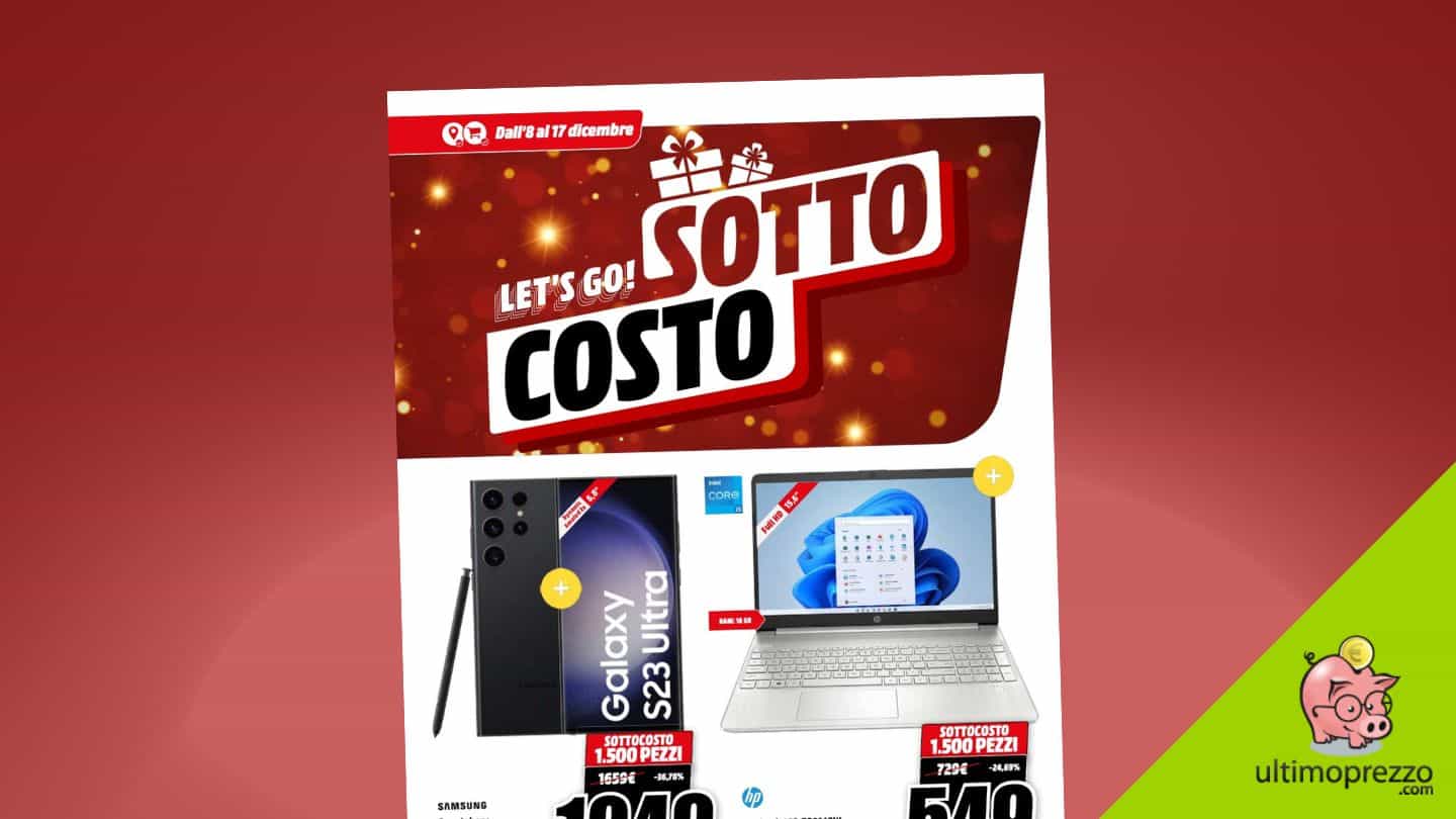 sottocosto mediaworld natale 2023