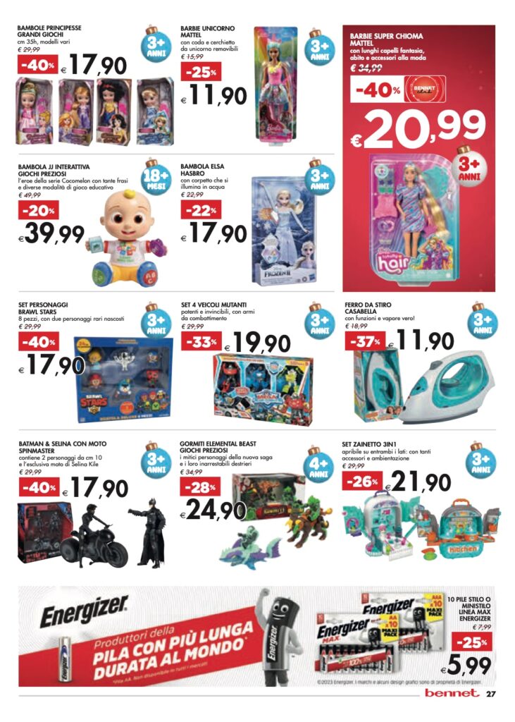 volantino Bennet 14 dicembre 2023 pagina 27