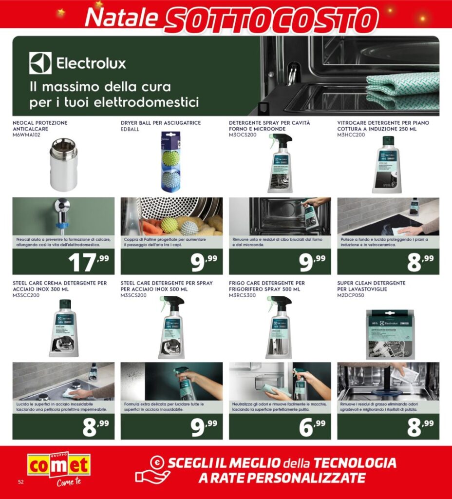volantino Comet sottocosto 8 dicembre 2023 pagina 52