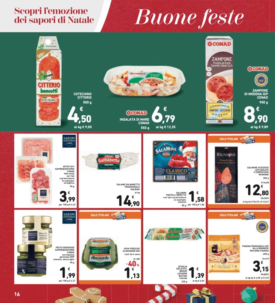 volantino Conad 14 dicembre 2023 pagina 16