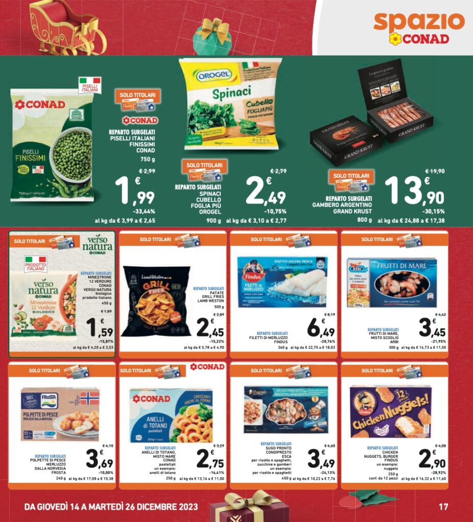volantino Conad 14 dicembre 2023 pagina 17