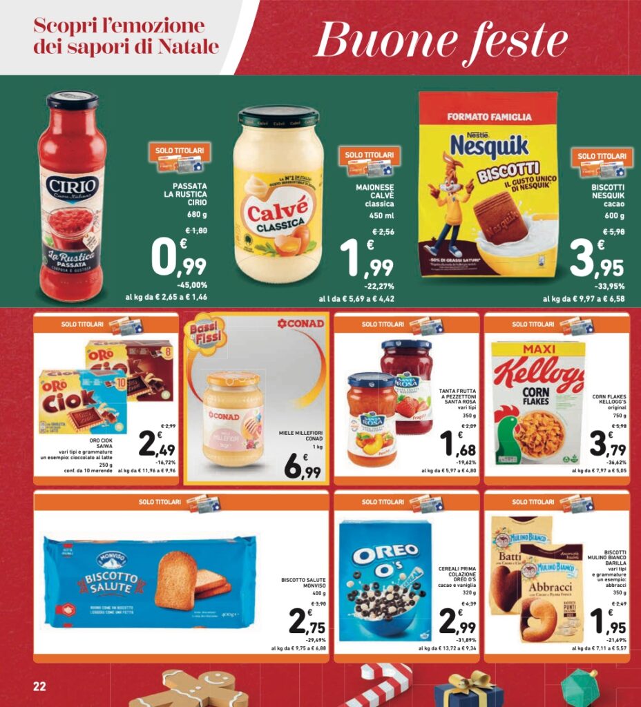 volantino Conad 14 dicembre 2023 pagina 22