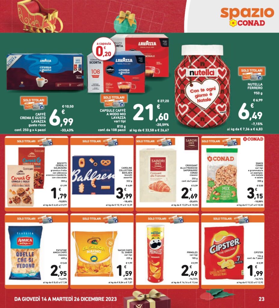 volantino Conad 14 dicembre 2023 pagina 23