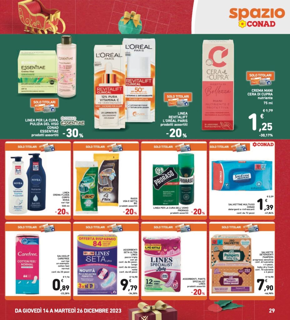 volantino Conad 14 dicembre 2023 pagina 29