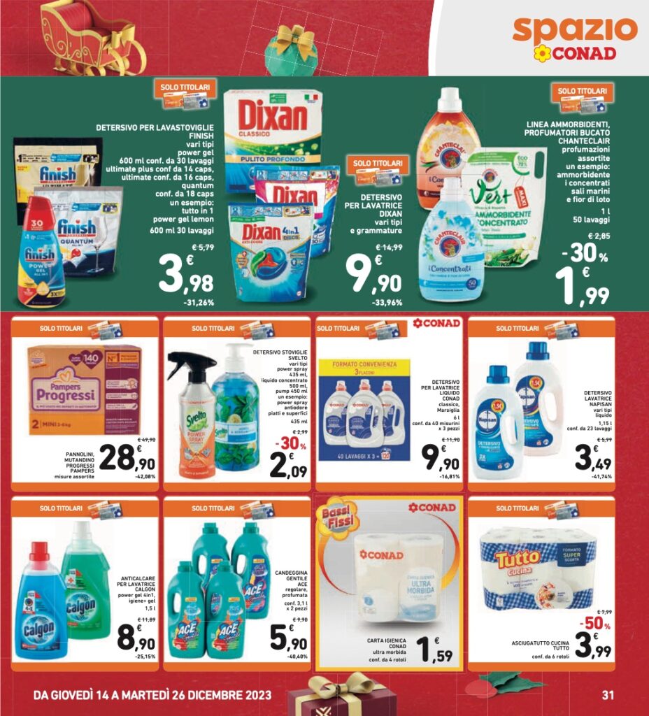 volantino Conad 14 dicembre 2023 pagina 31