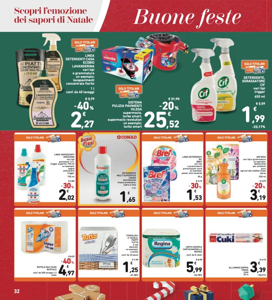 volantino Conad 14 dicembre 2023 pagina 32