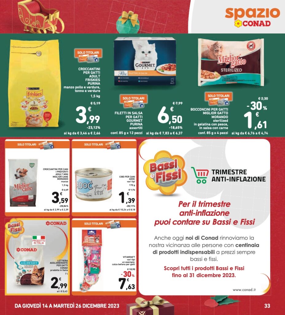 volantino Conad 14 dicembre 2023 pagina 33