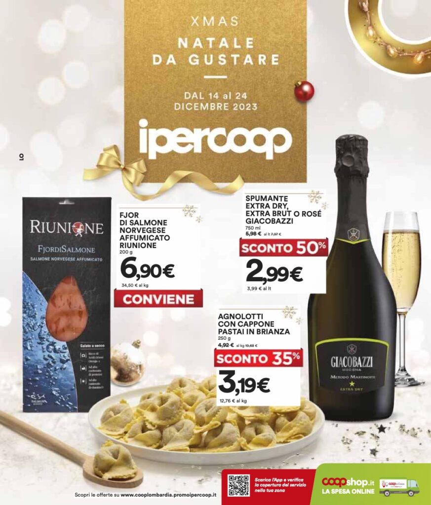 volantino Coop Lombardia 14 dicembre 2023 pagina 01