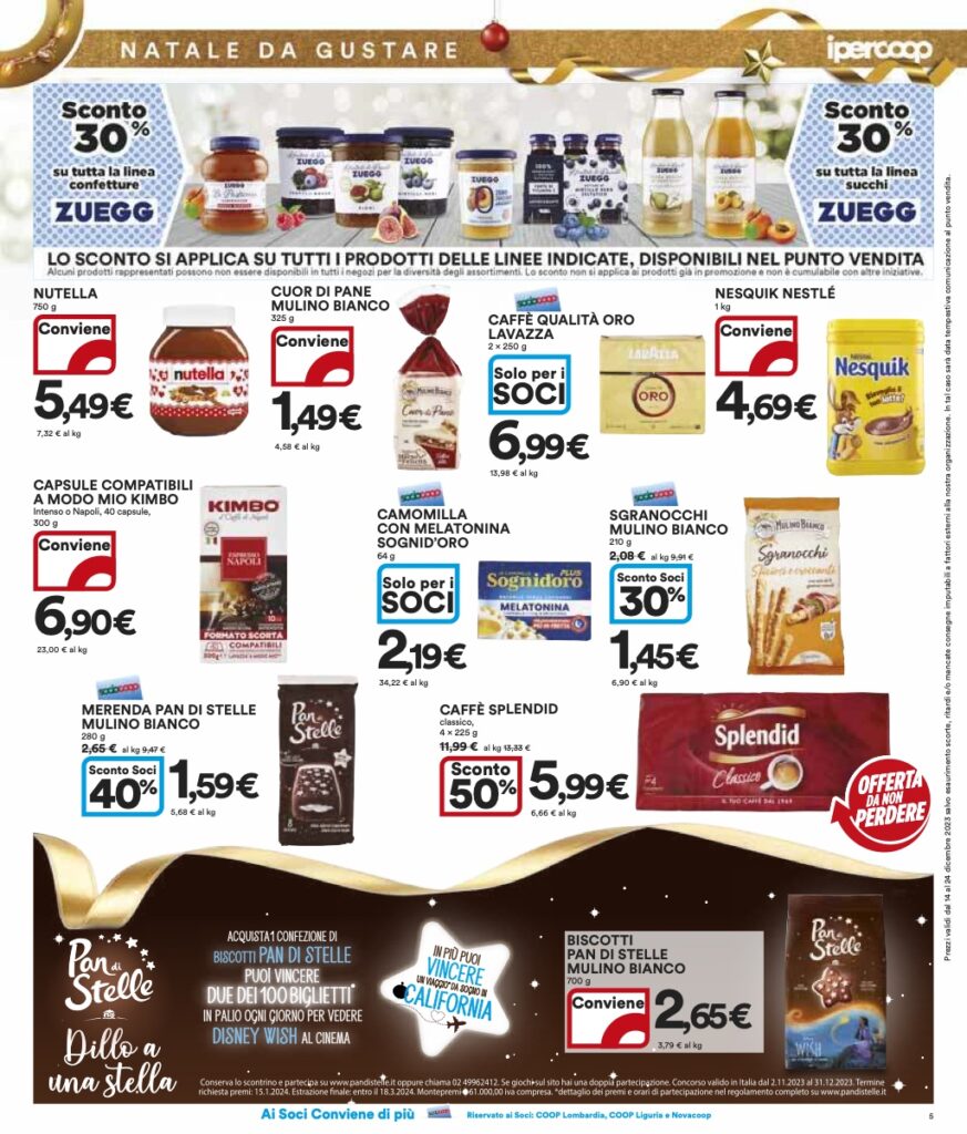 volantino Coop Lombardia 14 dicembre 2023 pagina 05