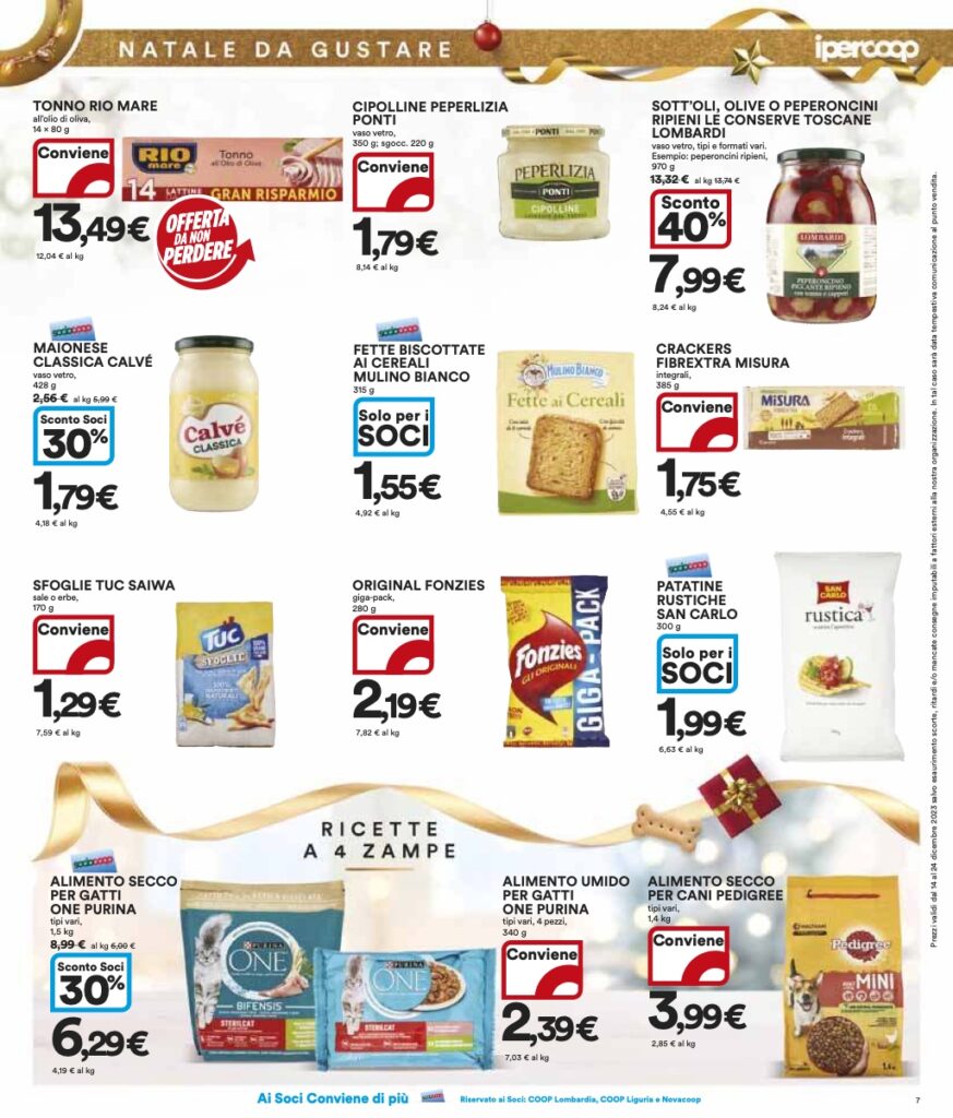 volantino Coop Lombardia 14 dicembre 2023 pagina 07