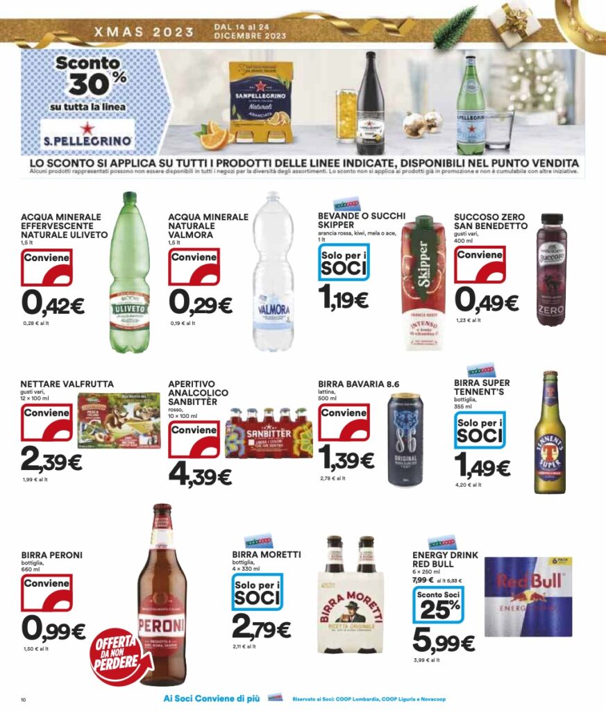 volantino Coop Lombardia 14 dicembre 2023 pagina 10