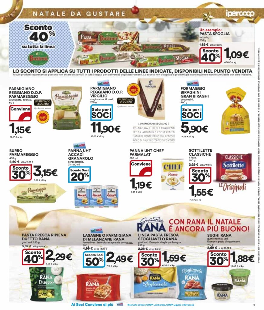 volantino Coop Lombardia 14 dicembre 2023 pagina 11
