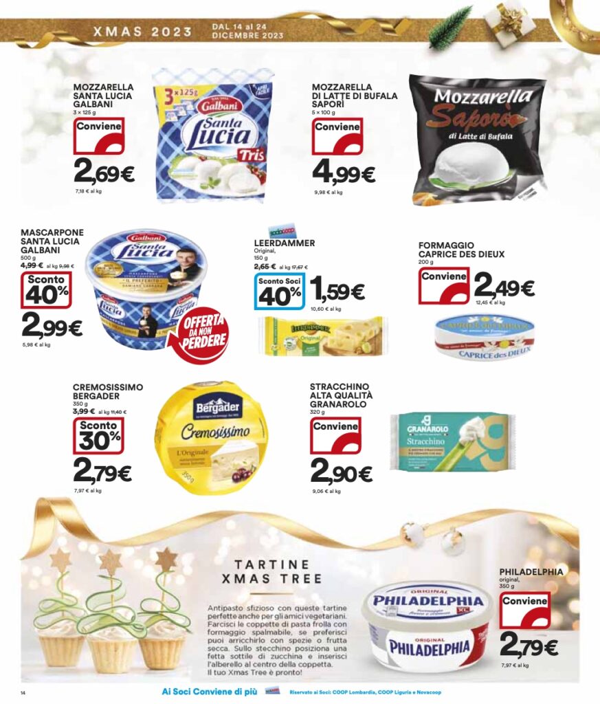 volantino Coop Lombardia 14 dicembre 2023 pagina 14