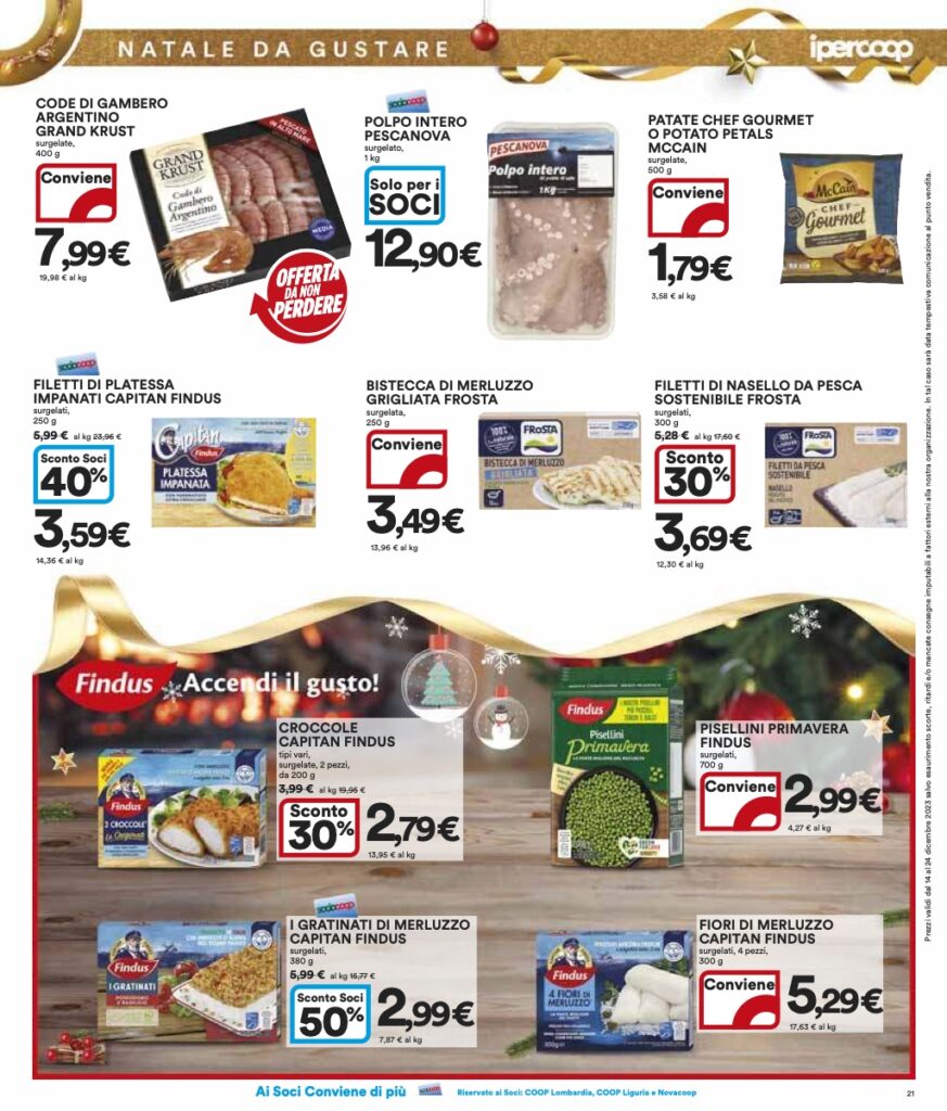 volantino Coop Lombardia 14 dicembre 2023 pagina 21