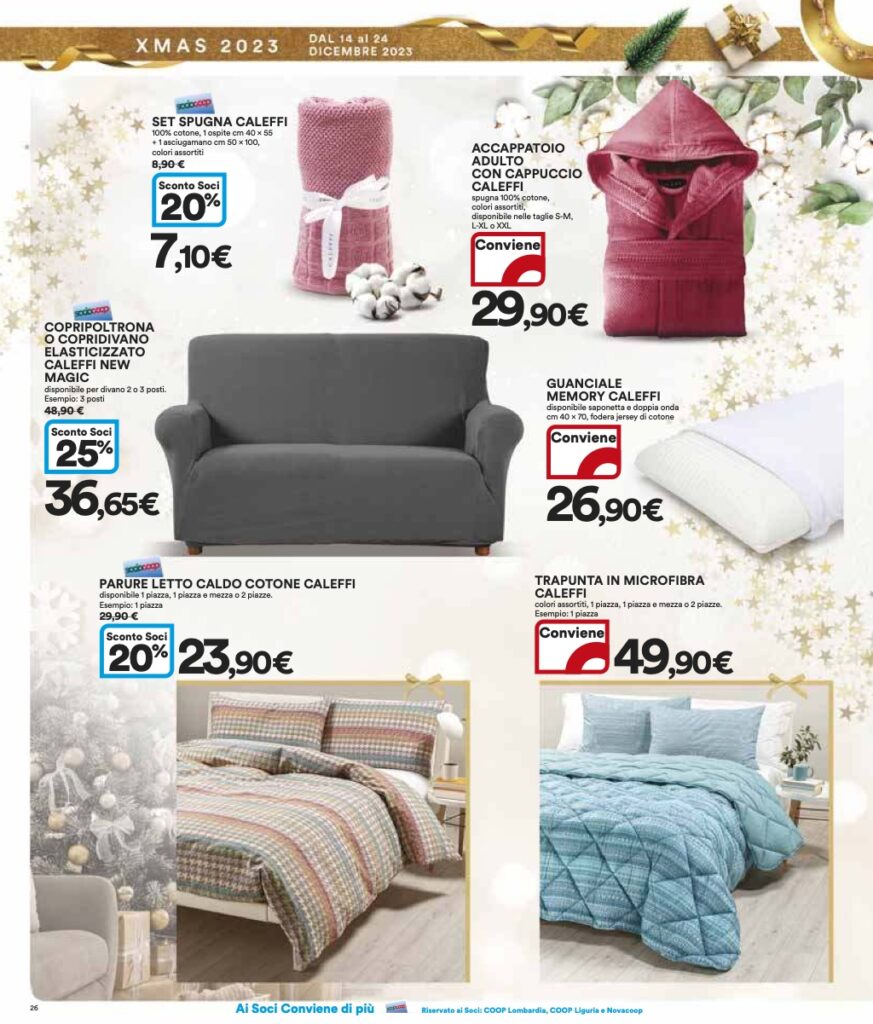 volantino Coop Lombardia 14 dicembre 2023 pagina 26