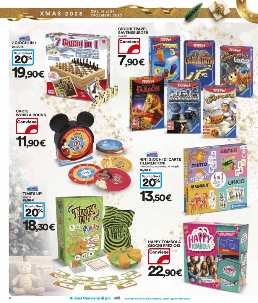 volantino Coop Lombardia 14 dicembre 2023 pagina 28