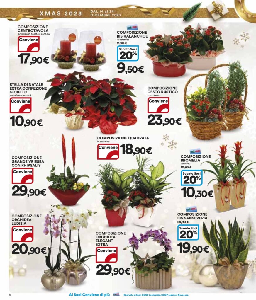 volantino Coop Lombardia 14 dicembre 2023 pagina 30