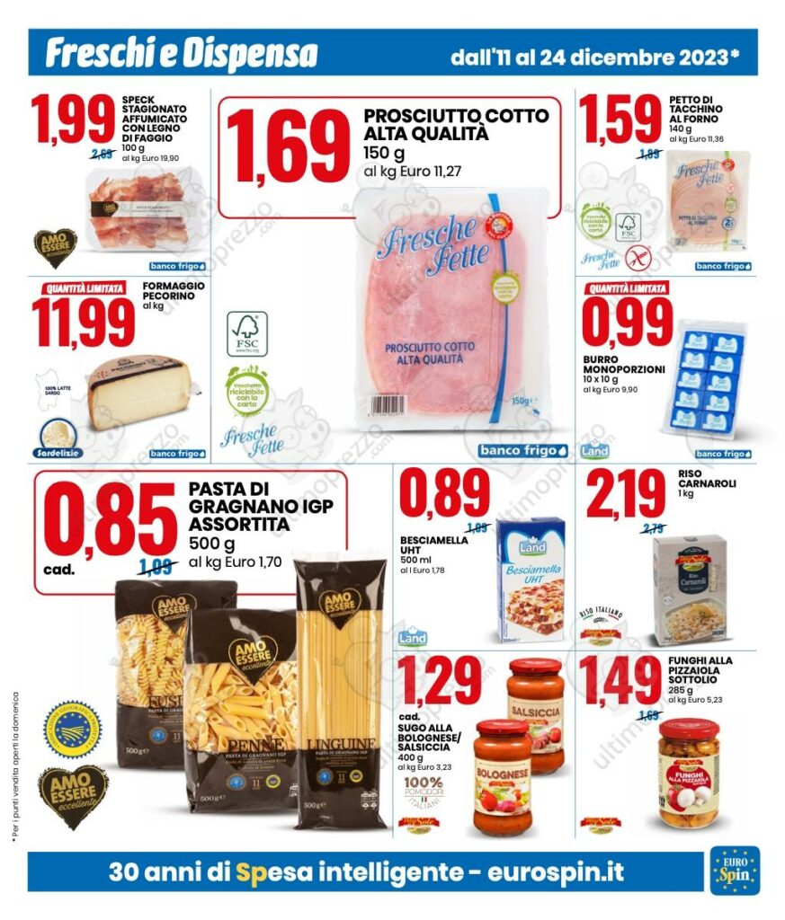 volantino Eurospin 11 dicembre 2023 pagina 07
